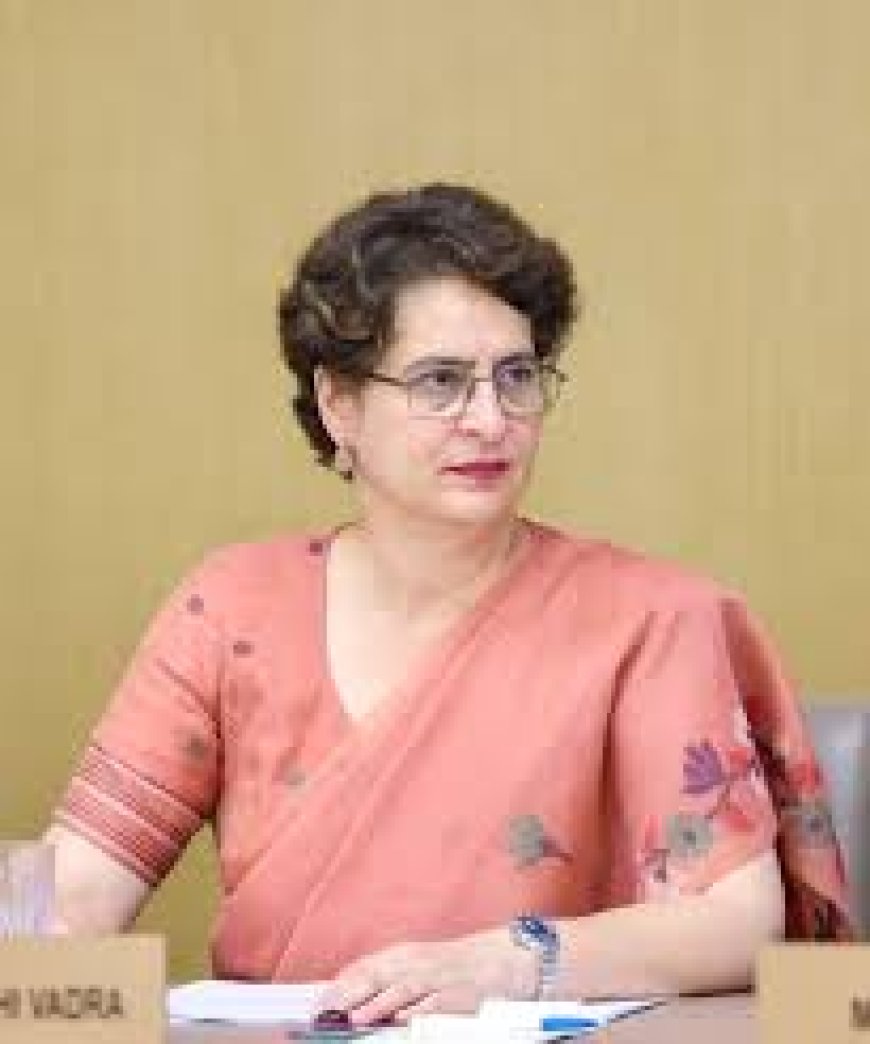 'എന്റെ ചിത്രങ്ങളും ശബ്ദവും ഉപയോഗിച്ച് സൈബര്‍ തട്ടിപ്പ്, കെണിയില്‍ വീഴരുത്, പണം നഷ്ടമാകും': പ്രിയങ്ക ഗാന്ധി