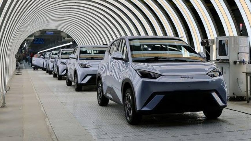 Trump says he'd be okay with Chinese automakers building cars in the US