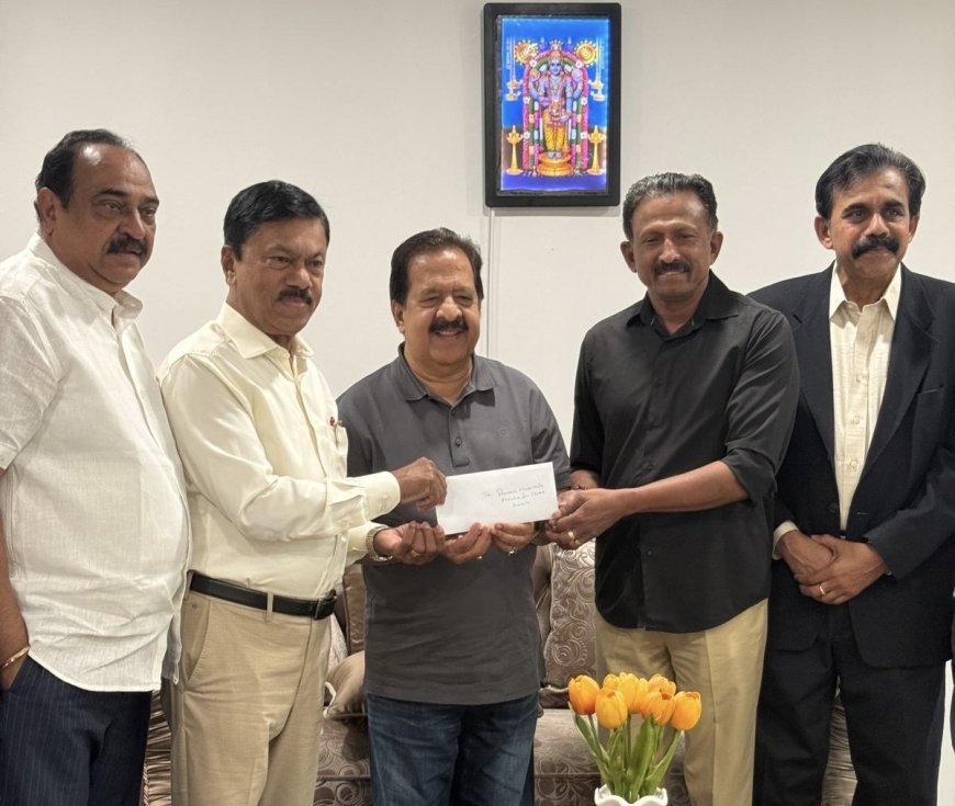രമേശ് ചെന്നിത്തലയുമായി ഫൊക്കാന നേതാക്കൾ കൂടിക്കാഴ്ച നടത്തി