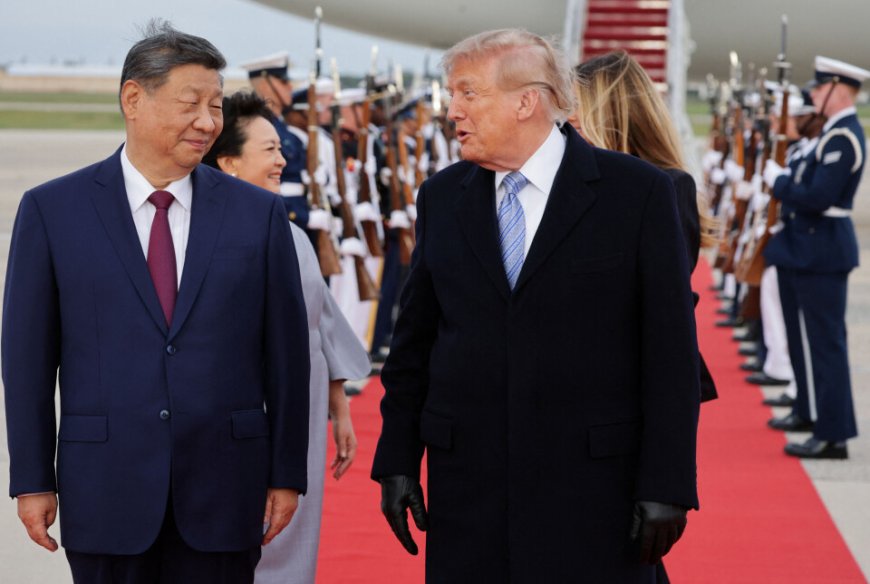 Trump, Xi expected to talk Taiwan, AI, trade and Iran as summit kicks off