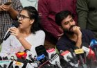 സിജെപിയുടെ തിരംഗ മാർച്ച്: അഭിജീത് ദിപ്‌കെയും നേഹ ബോറയും കസ്റ്റഡിയിൽ; ഡൽഹിയിൽ വൻ പ്രതിഷേധം
