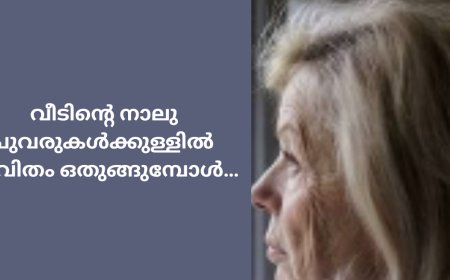 വീടിന്റെ നാലുചുവരുകൾക്കുള്ളിൽ ജീവിതം ഒതുങ്ങുമ്പോൾ…