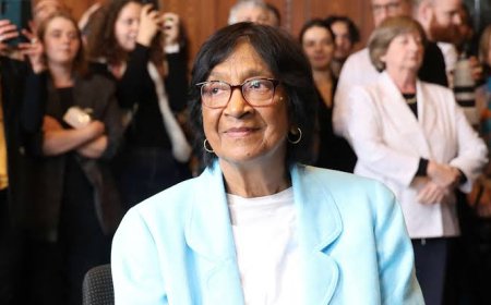 Navi Pillay’s family roots trace back to Tamil Nadu