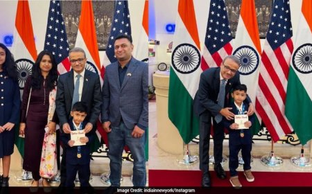 Indian-American boy becomes world's youngest male author at just 4