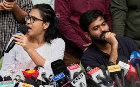സിജെപിയുടെ തിരംഗ മാർച്ച്: അഭിജീത് ദിപ്‌കെയും നേഹ ബോറയും കസ്റ്റഡിയിൽ; ഡൽഹിയിൽ വൻ പ്രതിഷേധം