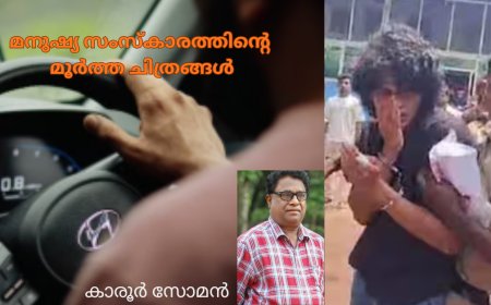 മനുഷ്യ സംസ്കാരത്തിൻ്റെ മൂർത്ത ചിത്രങ്ങൾ: കാരൂർ സോമൻ, (ചാരുംമൂടൻ)