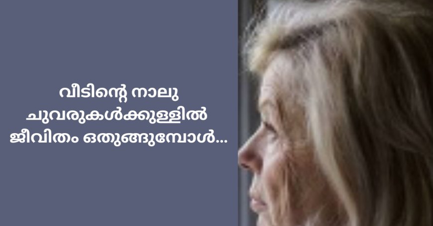 വീടിന്റെ നാലുചുവരുകൾക്കുള്ളിൽ ജീവിതം ഒതുങ്ങുമ്പോൾ…