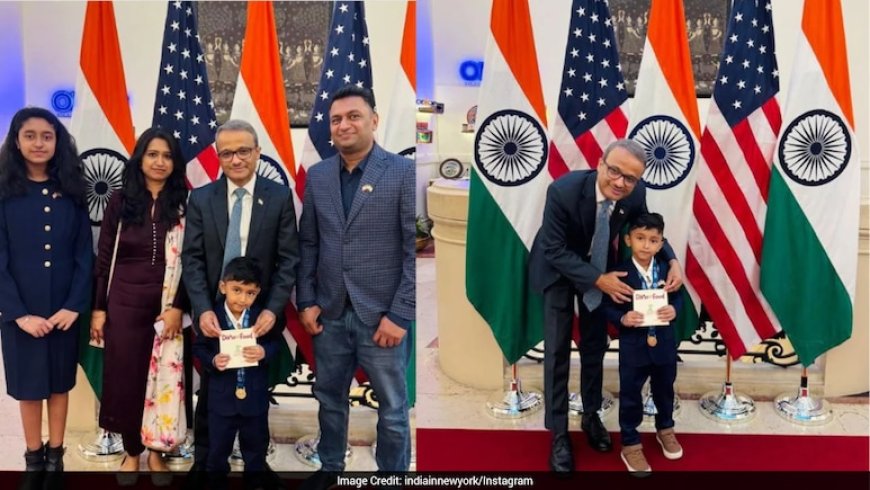 Indian-American boy becomes world's youngest male author at just 4