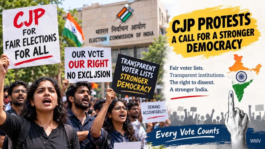 CJP protests: a test of India’s democratic conscience