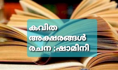 അക്ഷരങ്ങൾ:  കവിത , ഷാമിനി