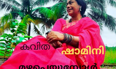മഴപെയ്യുമ്പോൾ; കവിത : ഷാമിനി