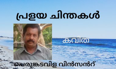 പ്രളയ ചിന്തകൾ; കവിത, പെരുങ്കടവിള വിൻസൻറ്