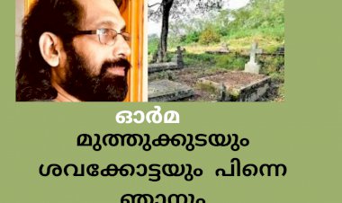 മുത്തുക്കുടയും ശവക്കോട്ടയും  പിന്നെ ഞാനും : ഓർമ, റോയ് പഞ്ഞിക്കാരൻ